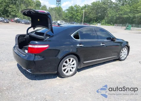 2009 Lexus Ls 460 z USA, uszkodzony, nr VIN JTHCL46F095003664